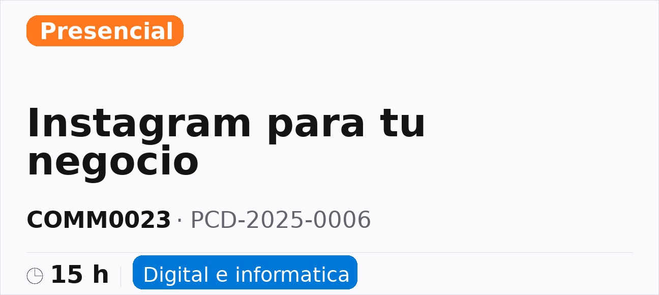 Instagram para tu negocio