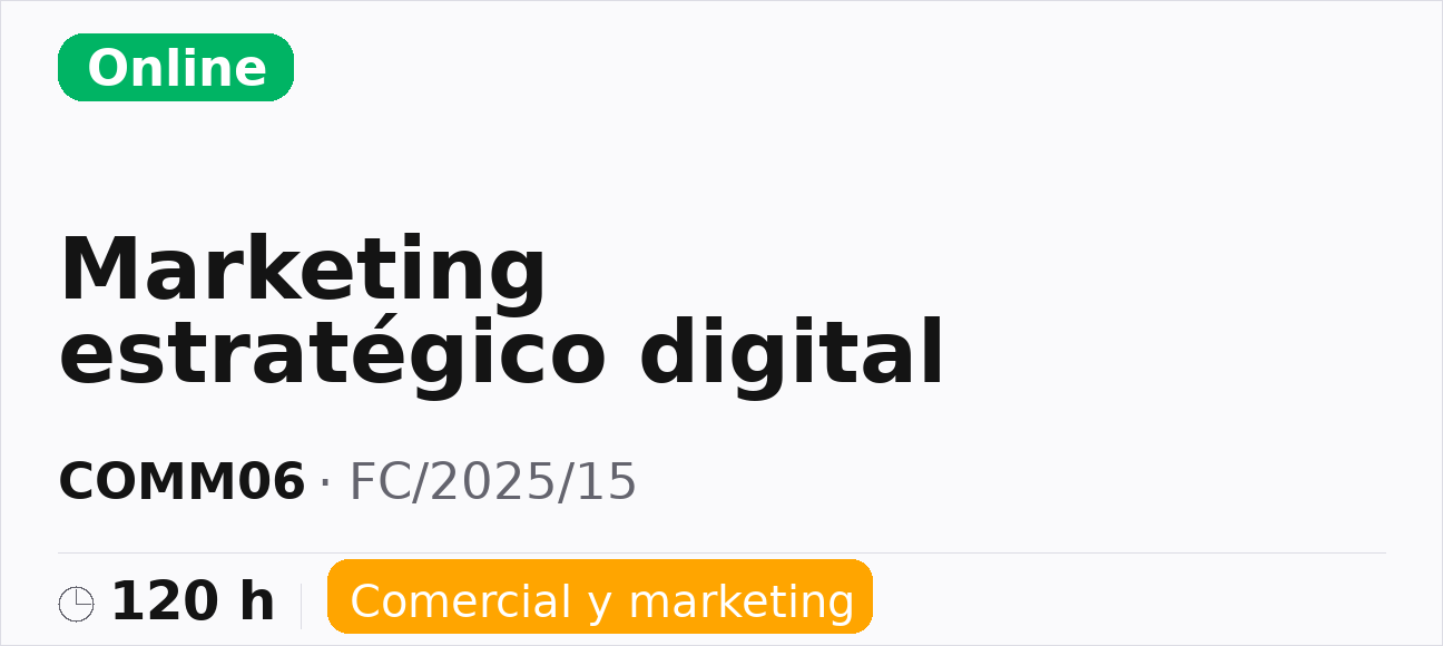 Marketing estratégico digital