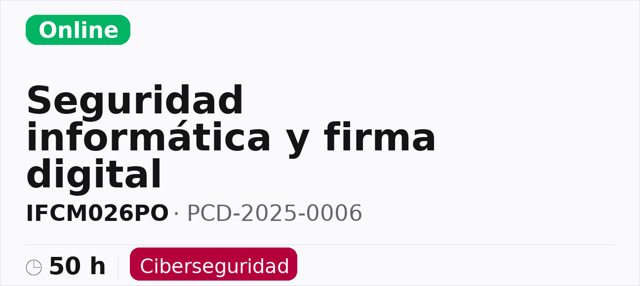 Seguridad informática y firma digital